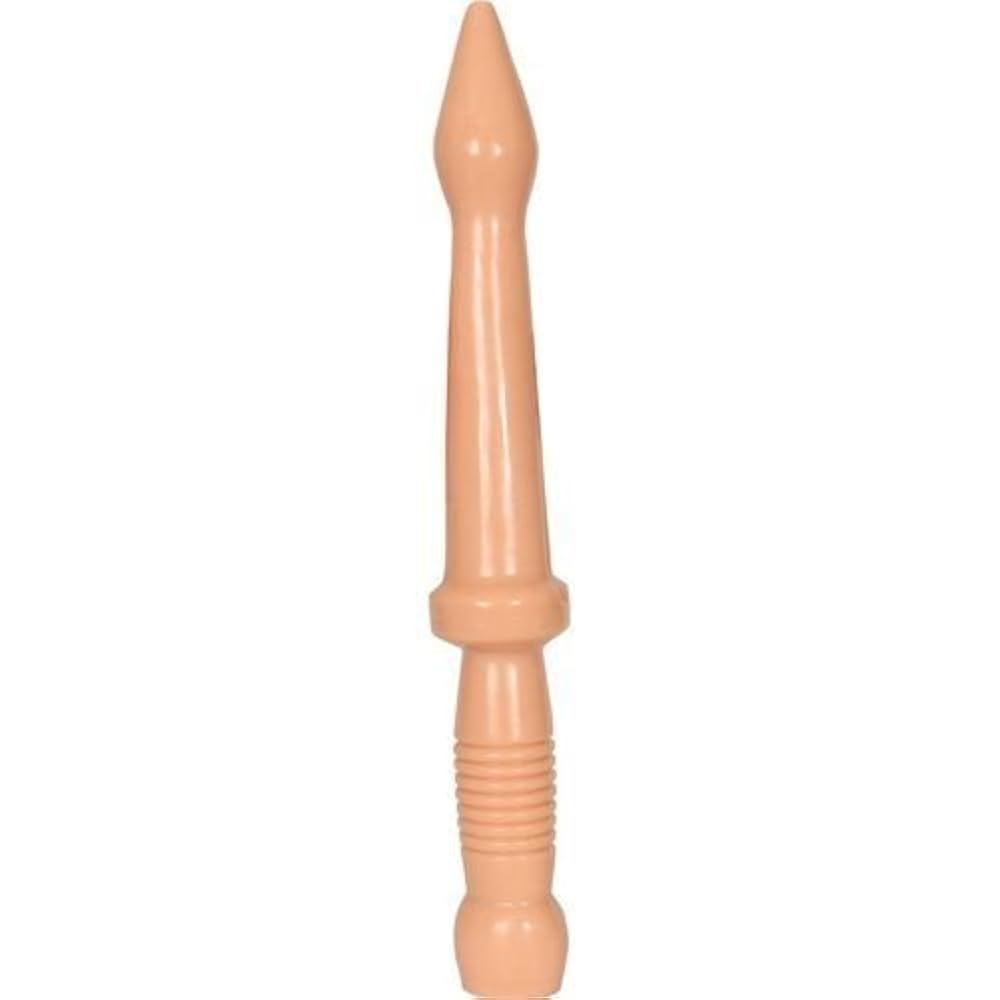 : WALLER PAA 15 Extra Long Deep End Anal Probe Dildo Dong Butt Plug with Handle : Health Household