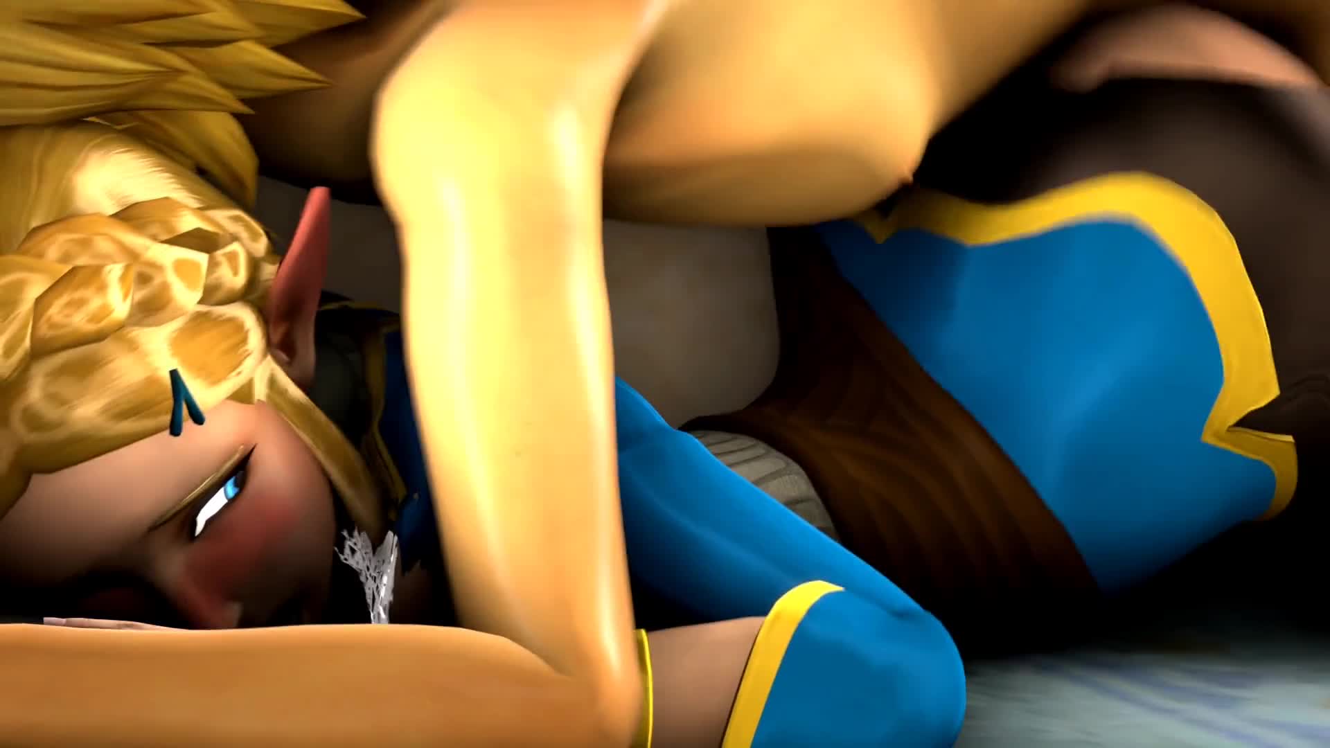 The Legend Of Zelda: Breath Of The Wild Link Big Ass Animated