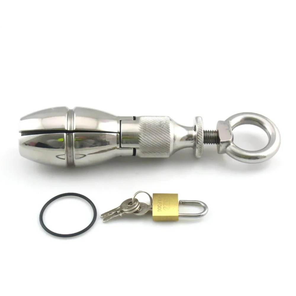 Rotating Asslock Anal Lock Expanding Locking Chastity Butt Plug
