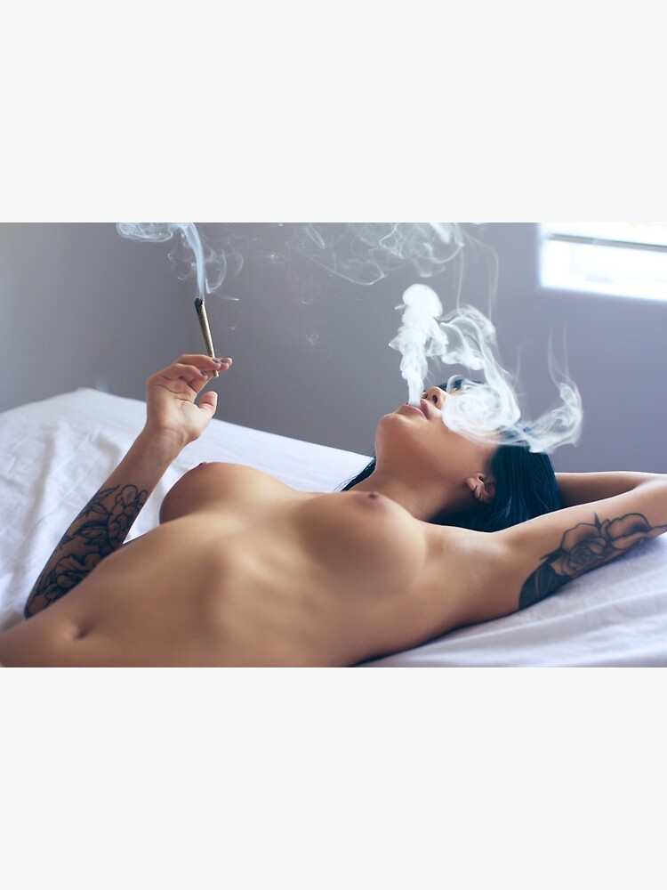 Nude Smoking Posters for Sale
