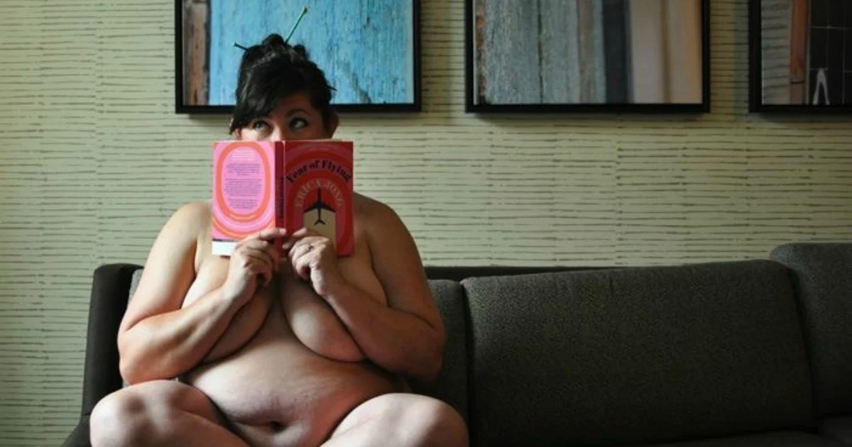 I got naked for the camera because fat bodies need to be seen.