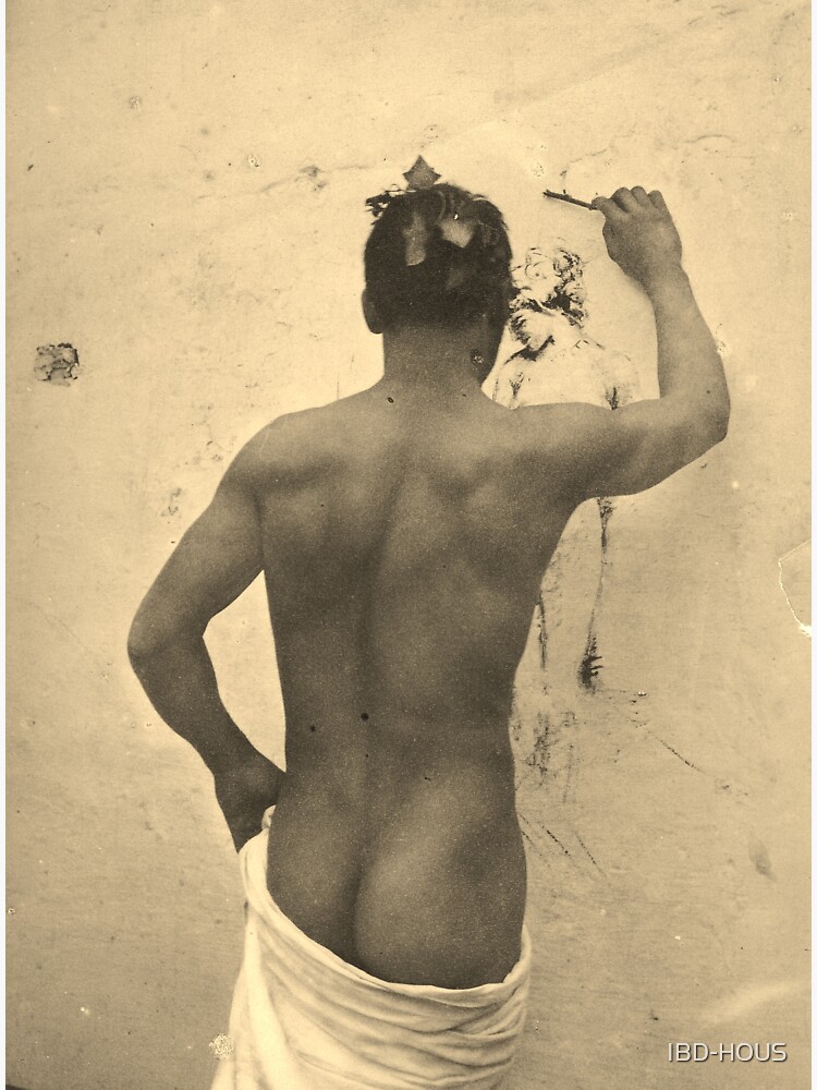 Wilhelm von Gloeden nude photograph Sticker for Sale by IBD-HOUS