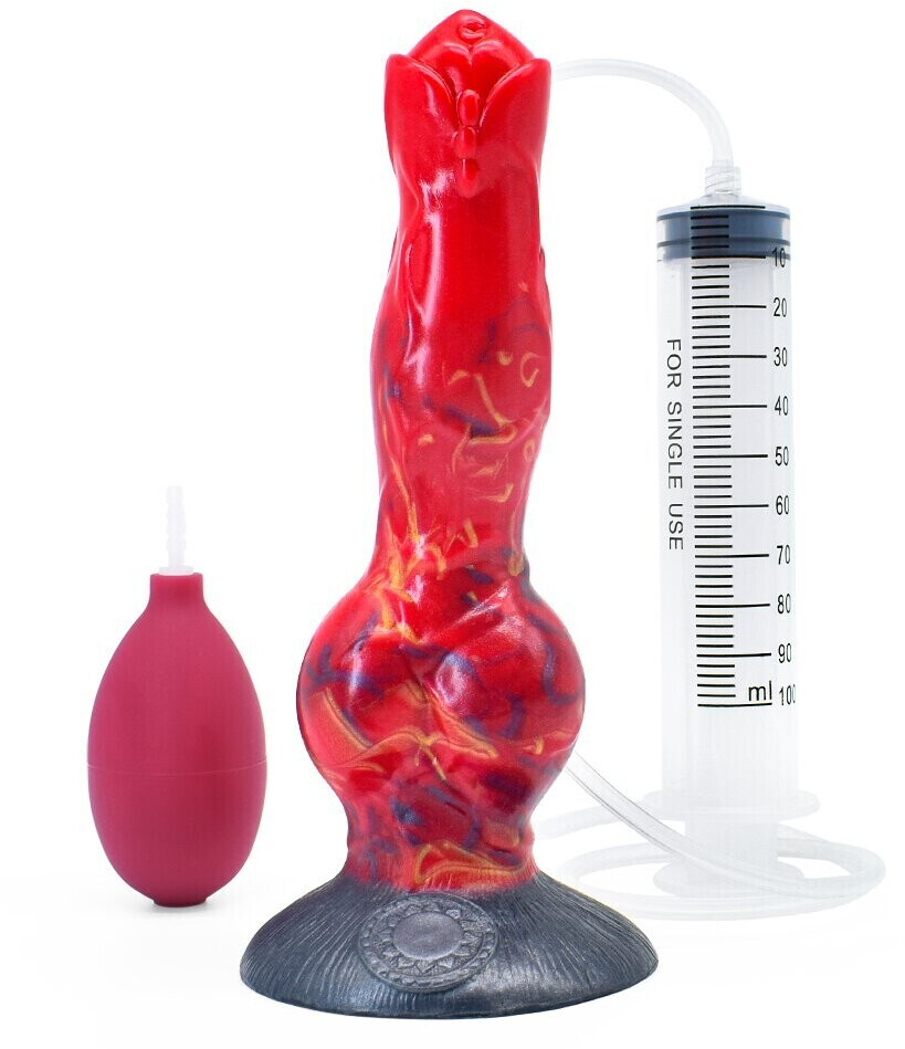 Bad Dragon Hellhound Dani Squirting Dildo Fire Dragon ab 4495