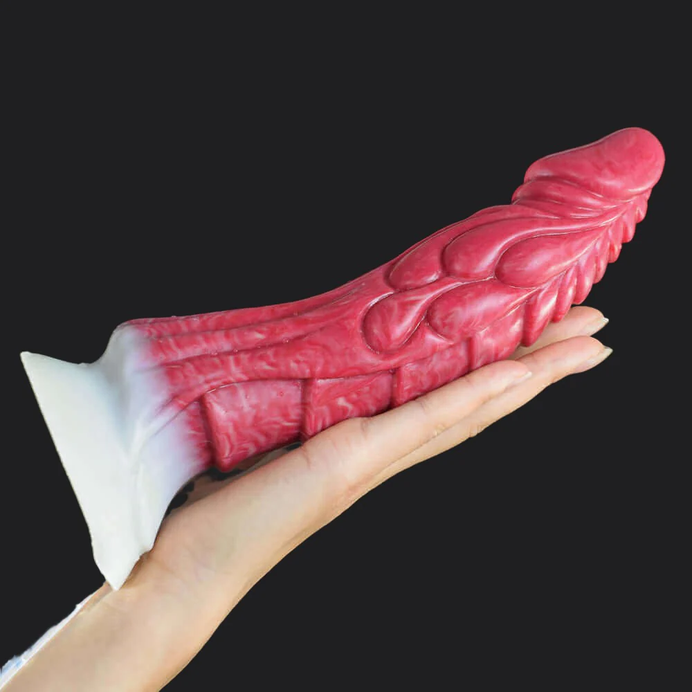 Blood Red Squirting Dragon Dildo