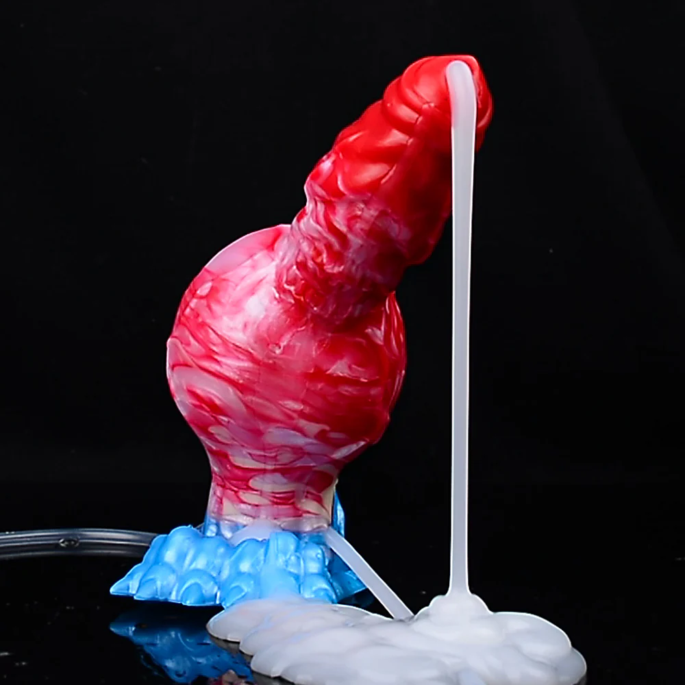 Squirting Inflatable Dragon Dildo Butt Plug