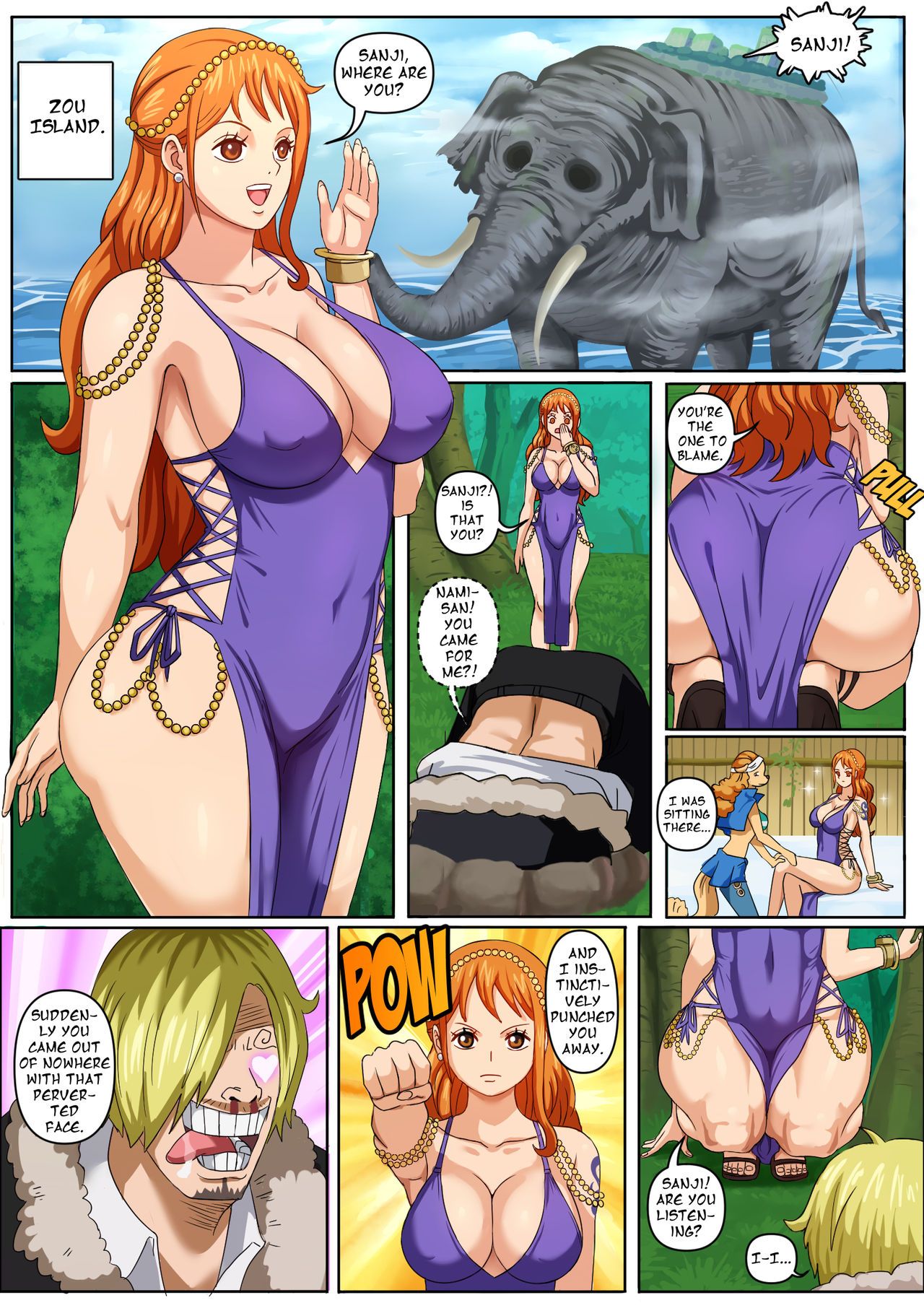A Chance With Nami Porn Comic english 02