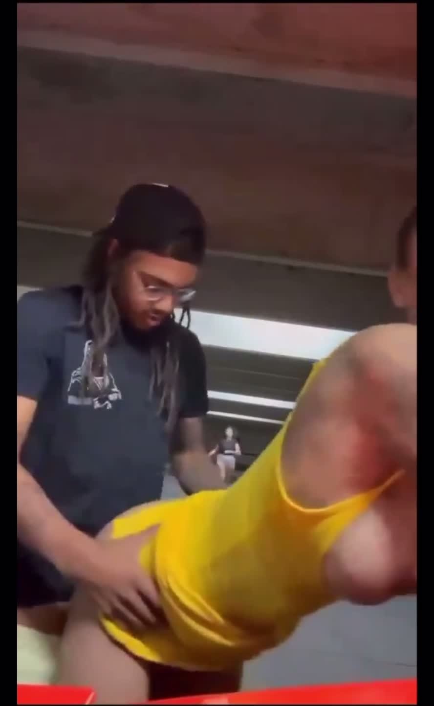 rock paper scissors yellow dress