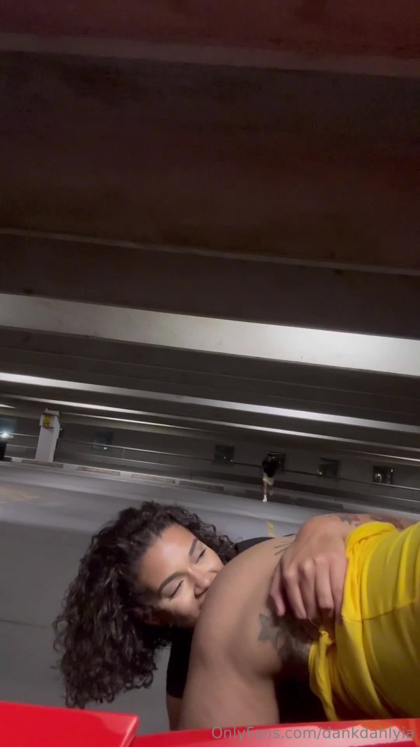 fucking her best friend in a public place doing a rock paper...