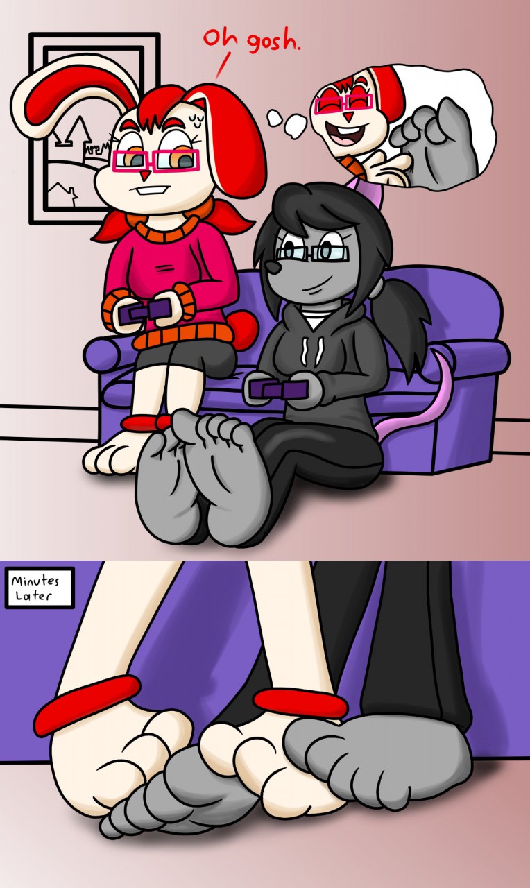 Footsies and Games by mepwep -- Fur Affinity dot net