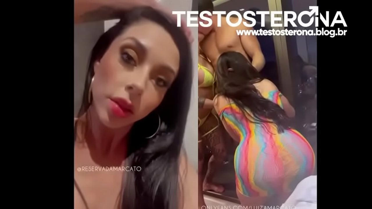 Compilado com Luiza Marcato fazendo sexo com as amigas
