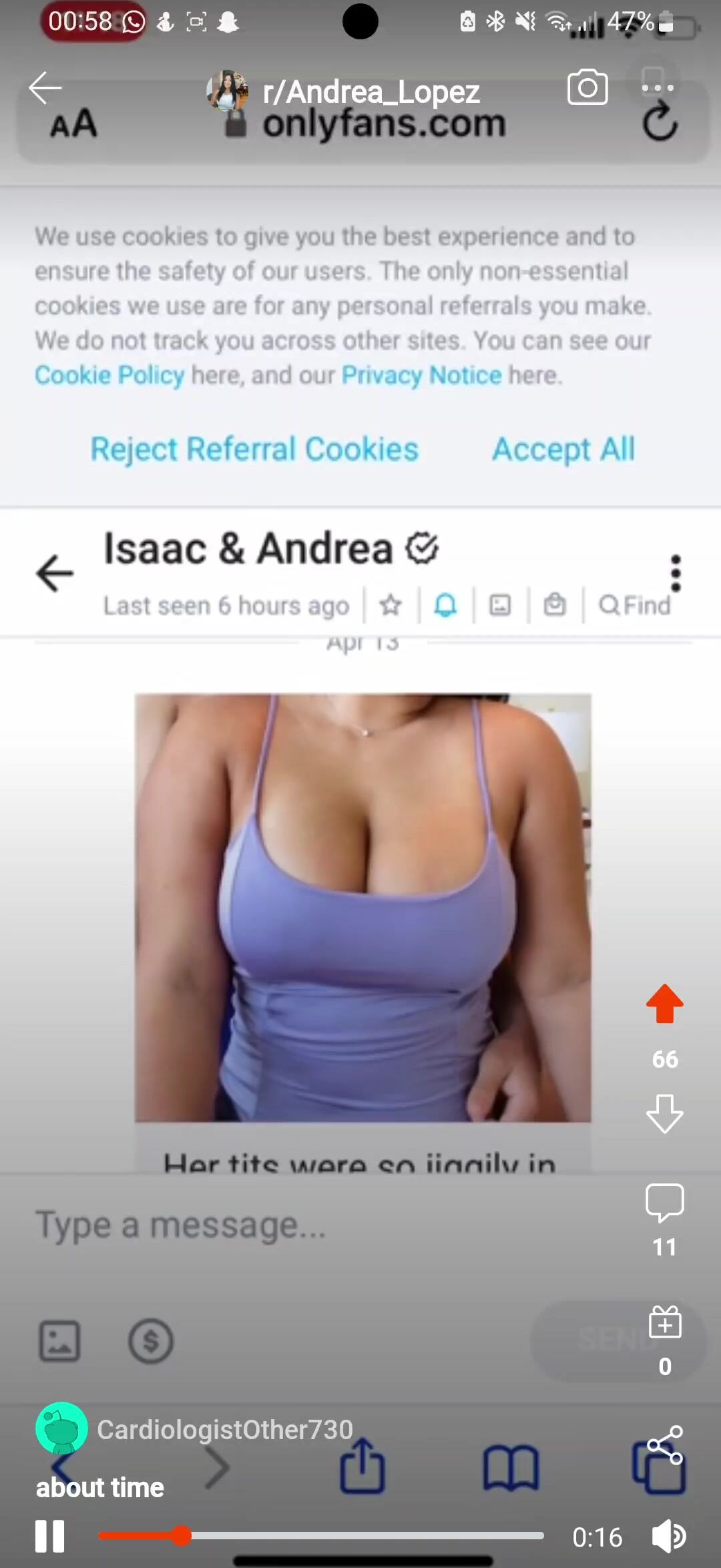 Isaac And Andrea OnlyFans Leak photos
