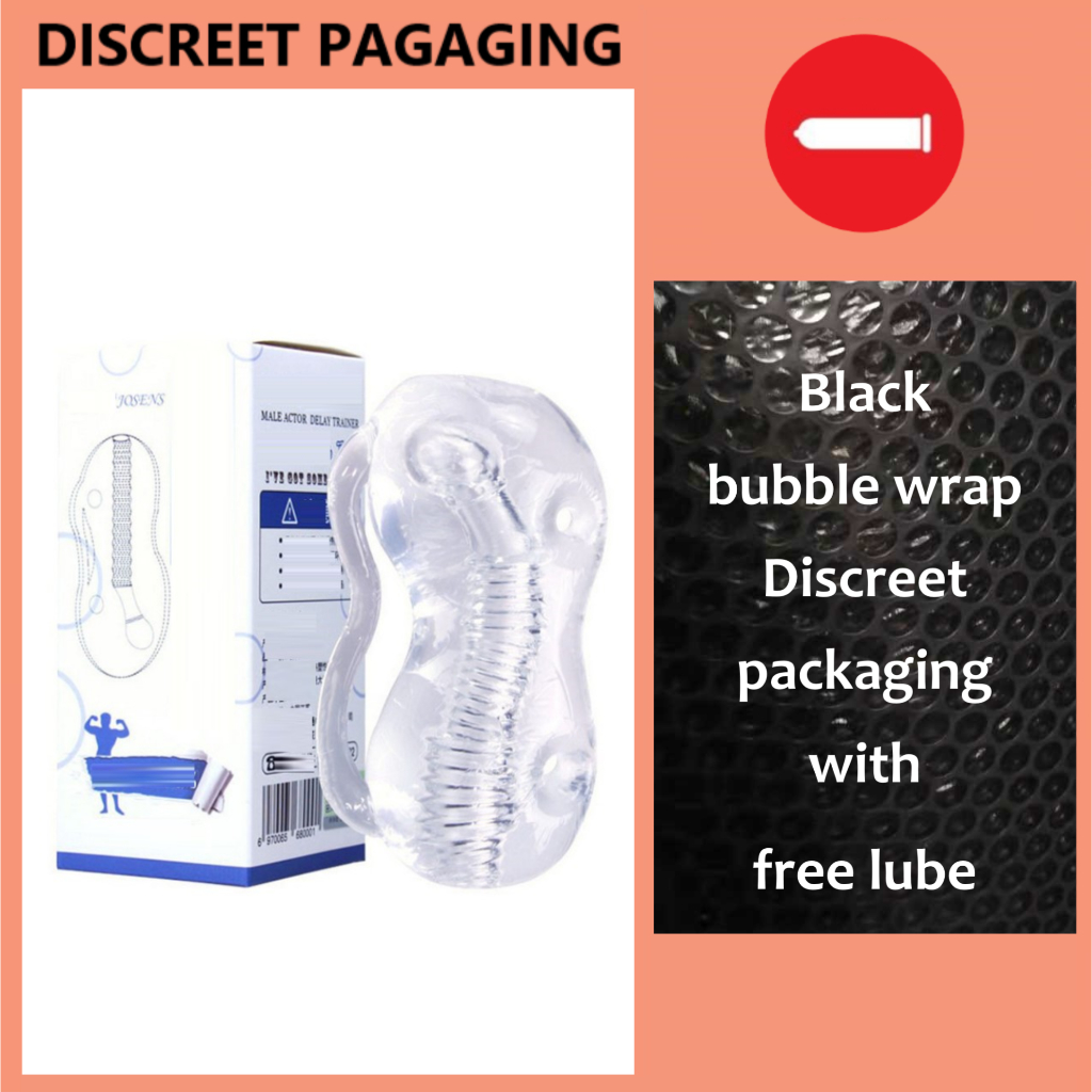 Transparent Masturbation Cup Vagina Pocket Aircraft Adult Sex Toys For Men