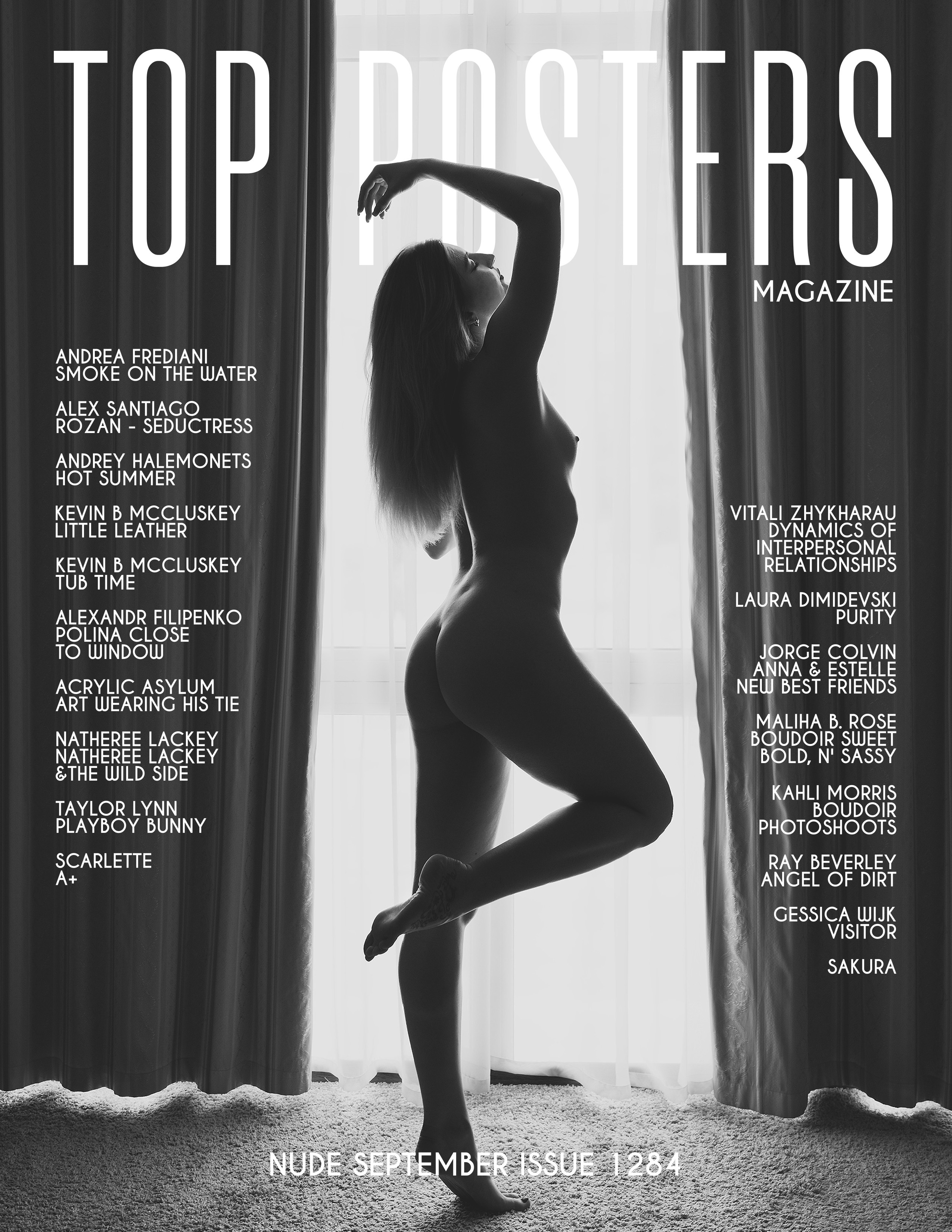 Hot Summer TOP POSTERS MAGAZINE NUDE SEPTEMBER VOL 1284 18.