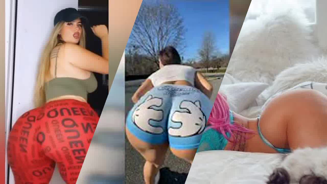 2021 BIG BOOTY WHITE GIRLS TWERKING COMPILATION BIG Juicy Booty HD Nahos Show