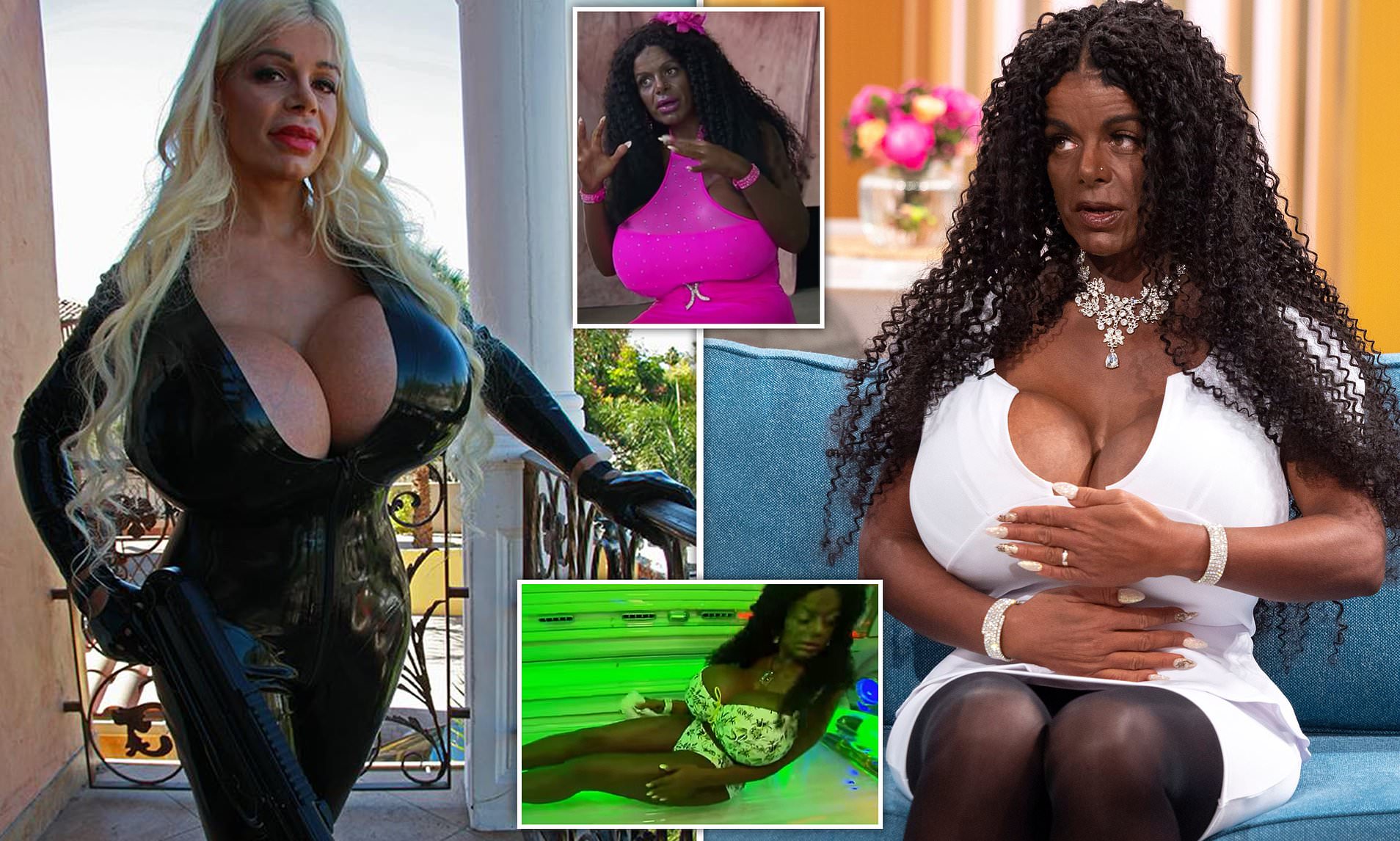 Model with 32T breasts says shell pump them until theyre as big as the Titanic