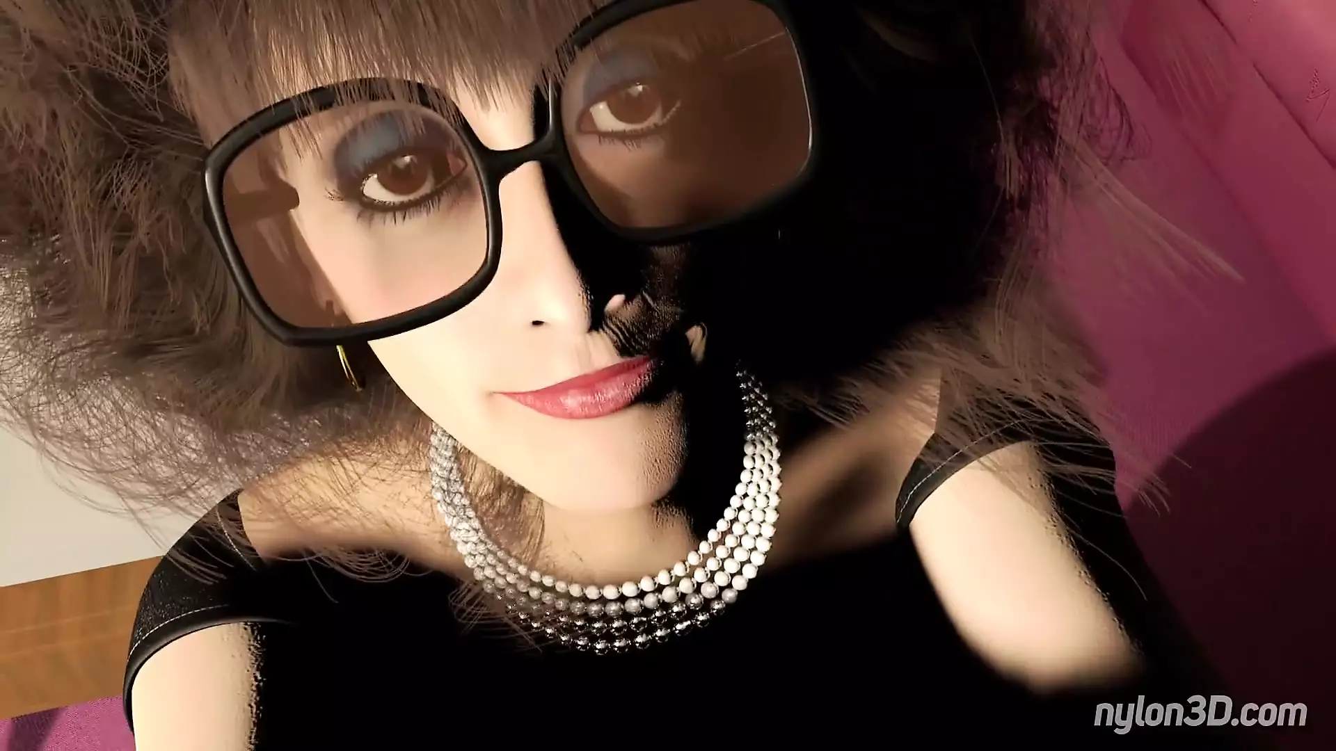 Marilyn gets Sprayed on Her Face: 3D Porn by FapHouse
