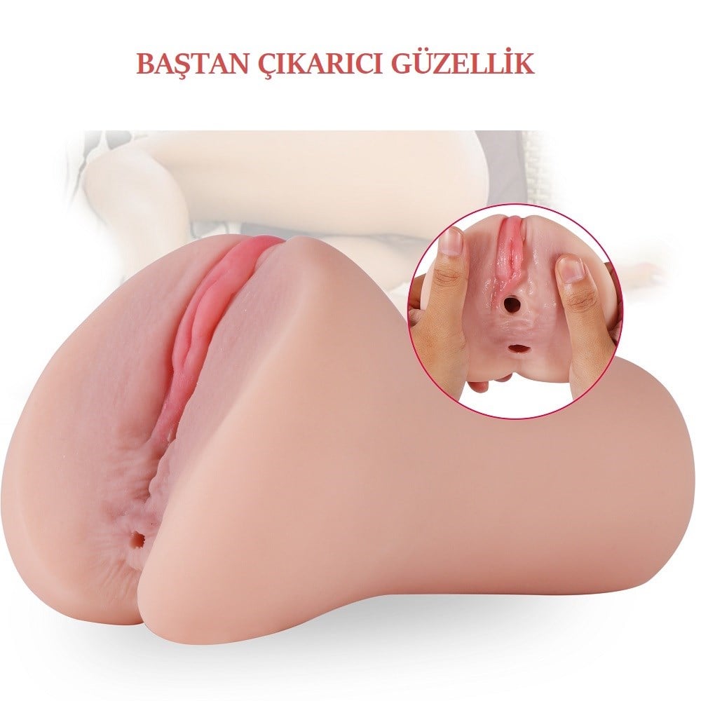 3 Boyutlu Gerçekçi Anal Vajinal Masturbatr
