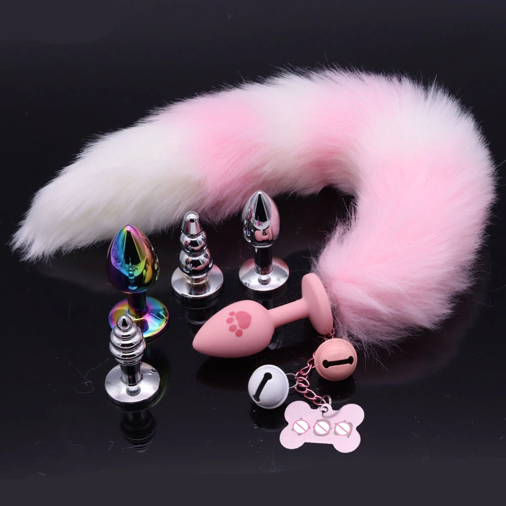 Silicone Anal Bead Butt Plug Metal Small Bell Adult Games Sex Toys for Women Men Gay Masturbation Couples Flirting Products