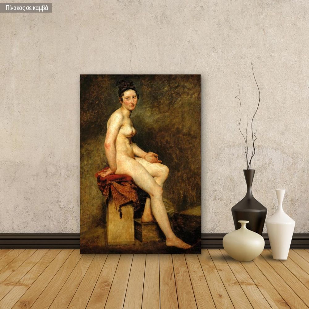 Canvas print Mademoiselle Rose Delacroix Eugene