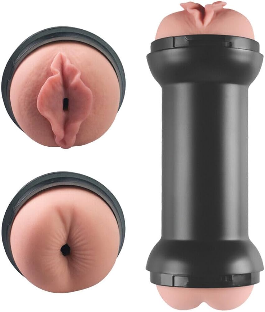 : Honeypleasures Blowjob Double Sided Male Masturbator Pussy and Anal for Men Penis Exerciser Stroker Pocket Pussy : Health Household