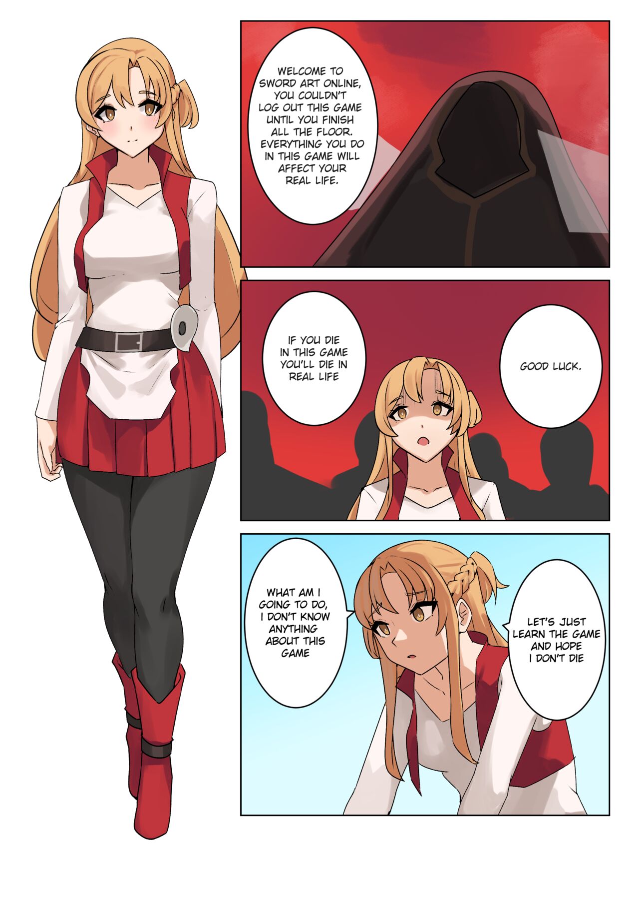 Asuna Yuuki comic porn