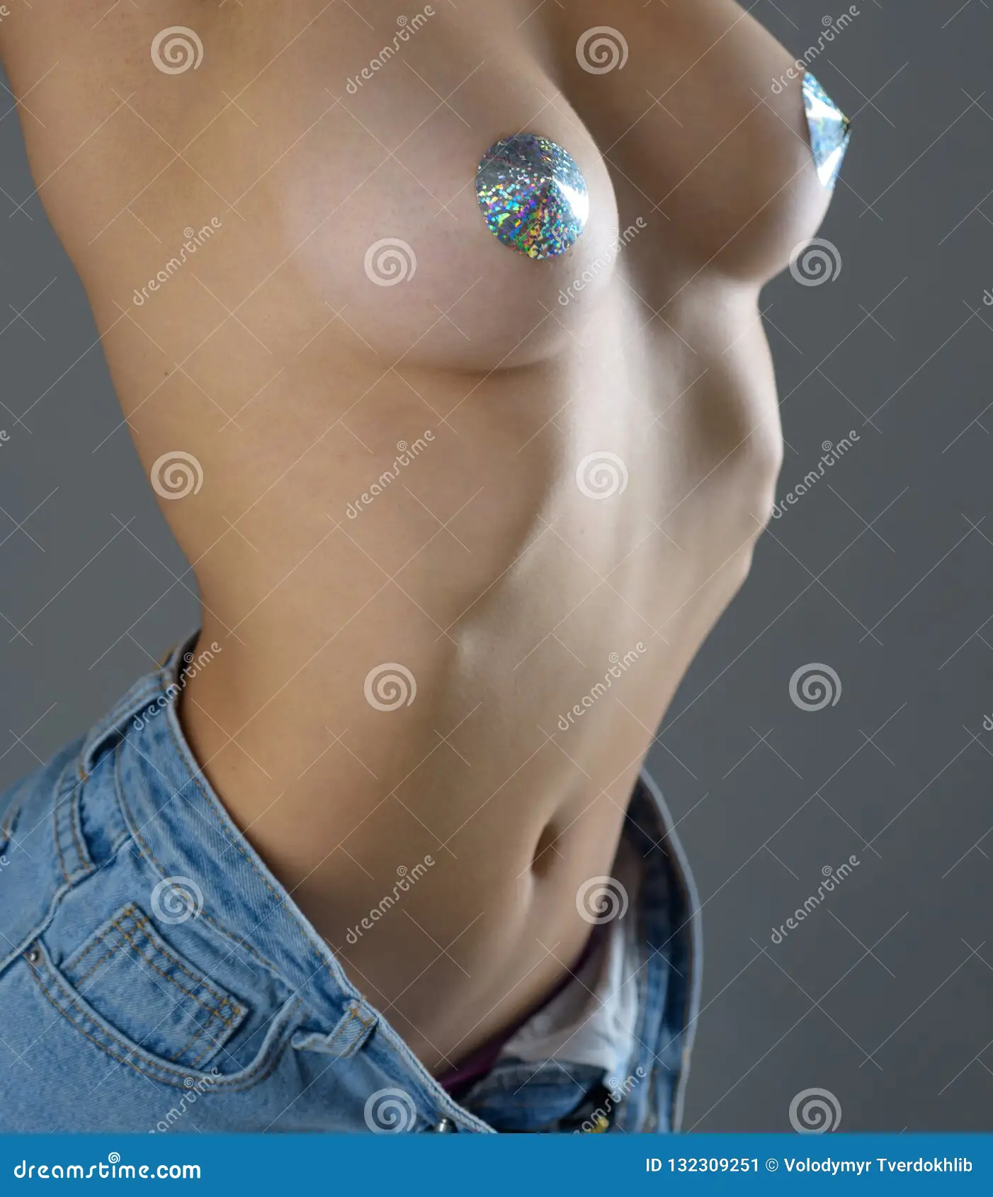 Female Natural Breast. Breast Boobs Woman after Plastic Surgery. Big Boobs. Sensual Girl Boobs Stock Image