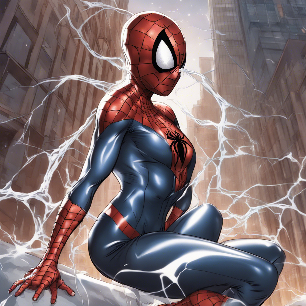 Female spidermanBig boobsBig assTight suitNipples by Shiffyontop on DeviantArt
