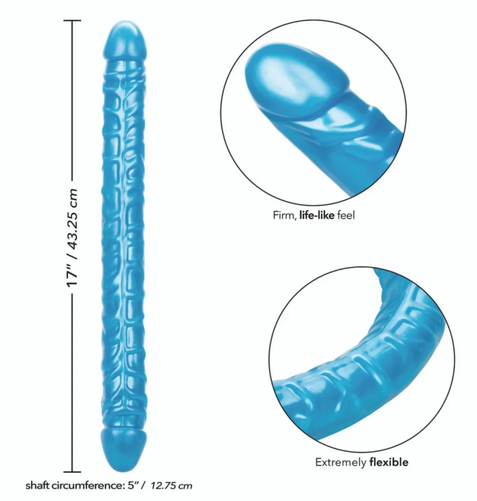 Size Queen 1743.25 cm Double Headed Dildo 0267.10.2