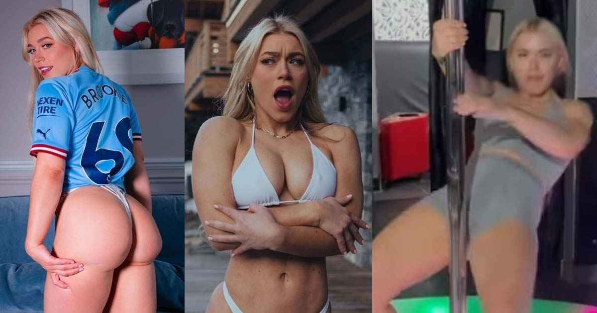 OnlyFans Elle Brooke Sexy Pole Dance