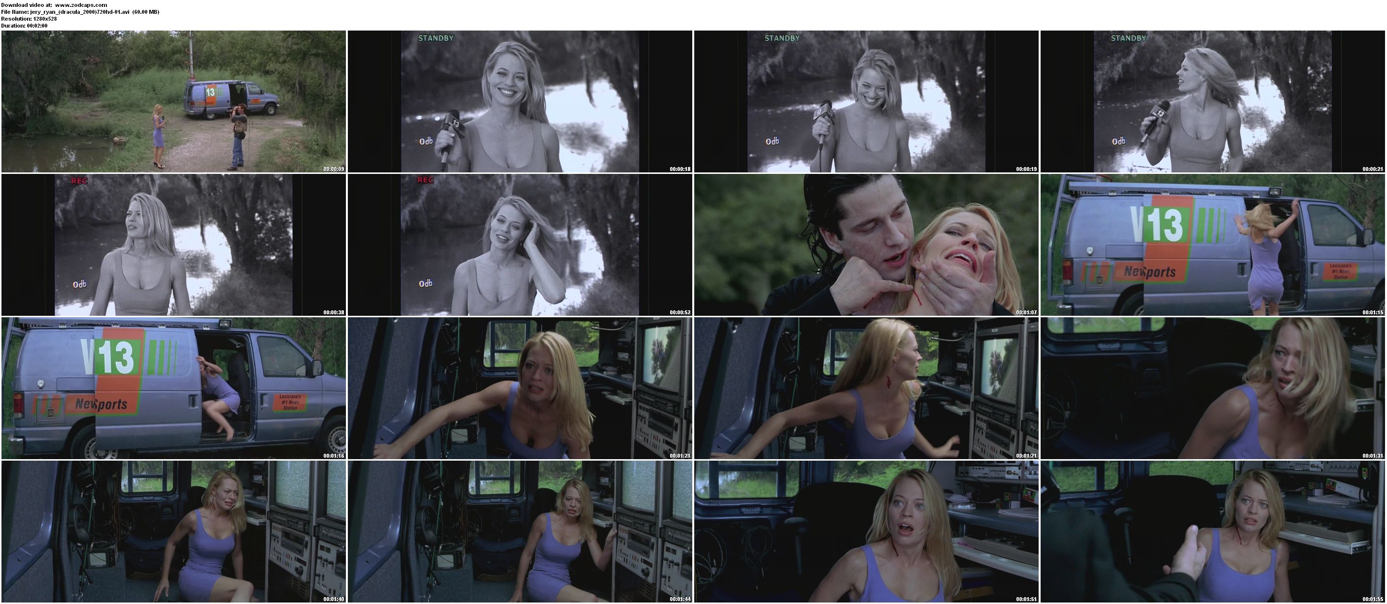 Naked Jeri Ryan in Dracula 2000 ANCENSORED