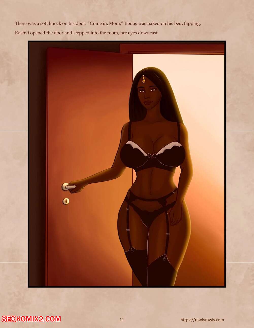 Porn comic Five Twisted Wishes. Chapter 12. FoxBlack RawlyRawls Sex comic sexy brunette MILF