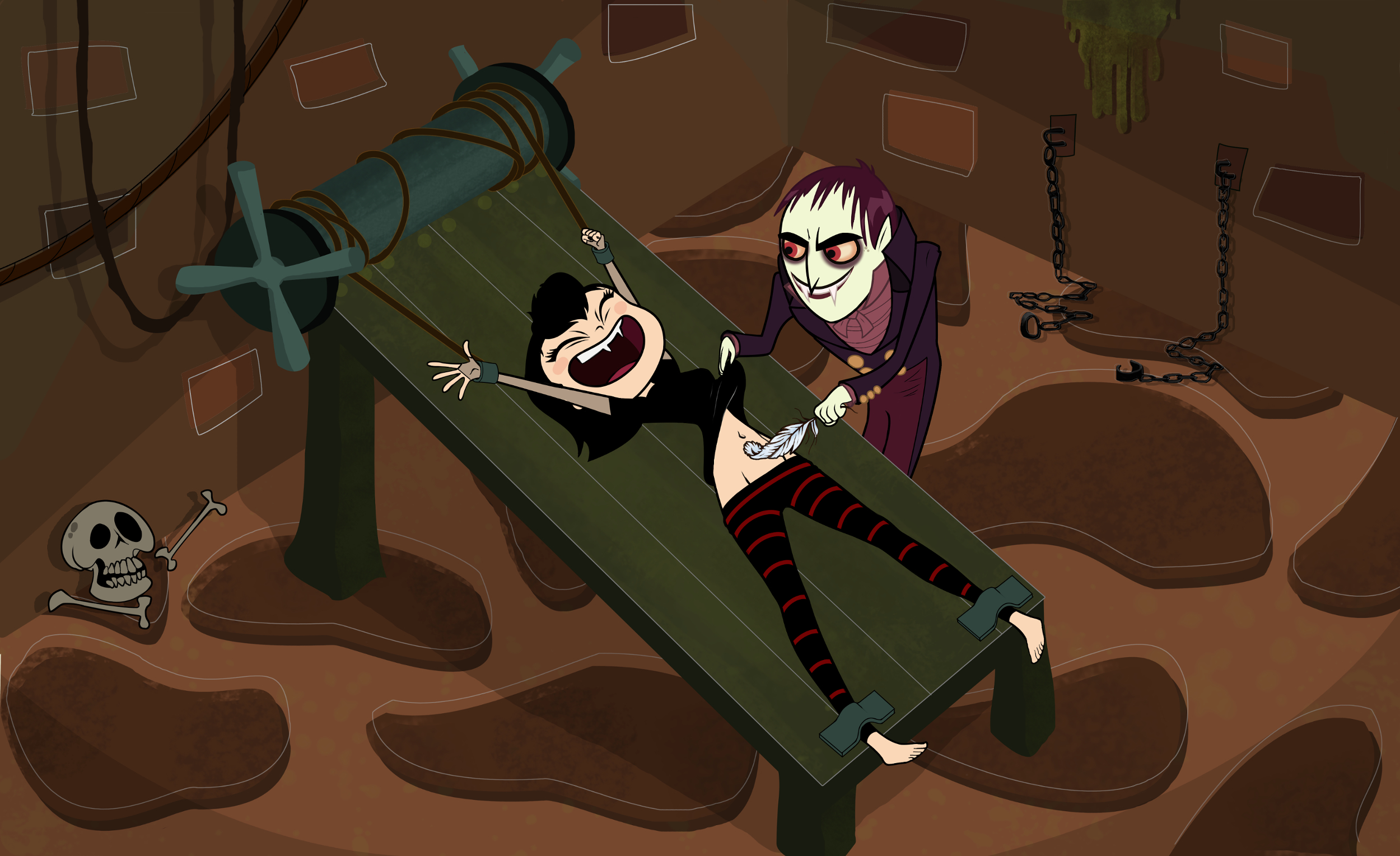 Mavis Dracula Tickled by sp0rel0rd on DeviantArt