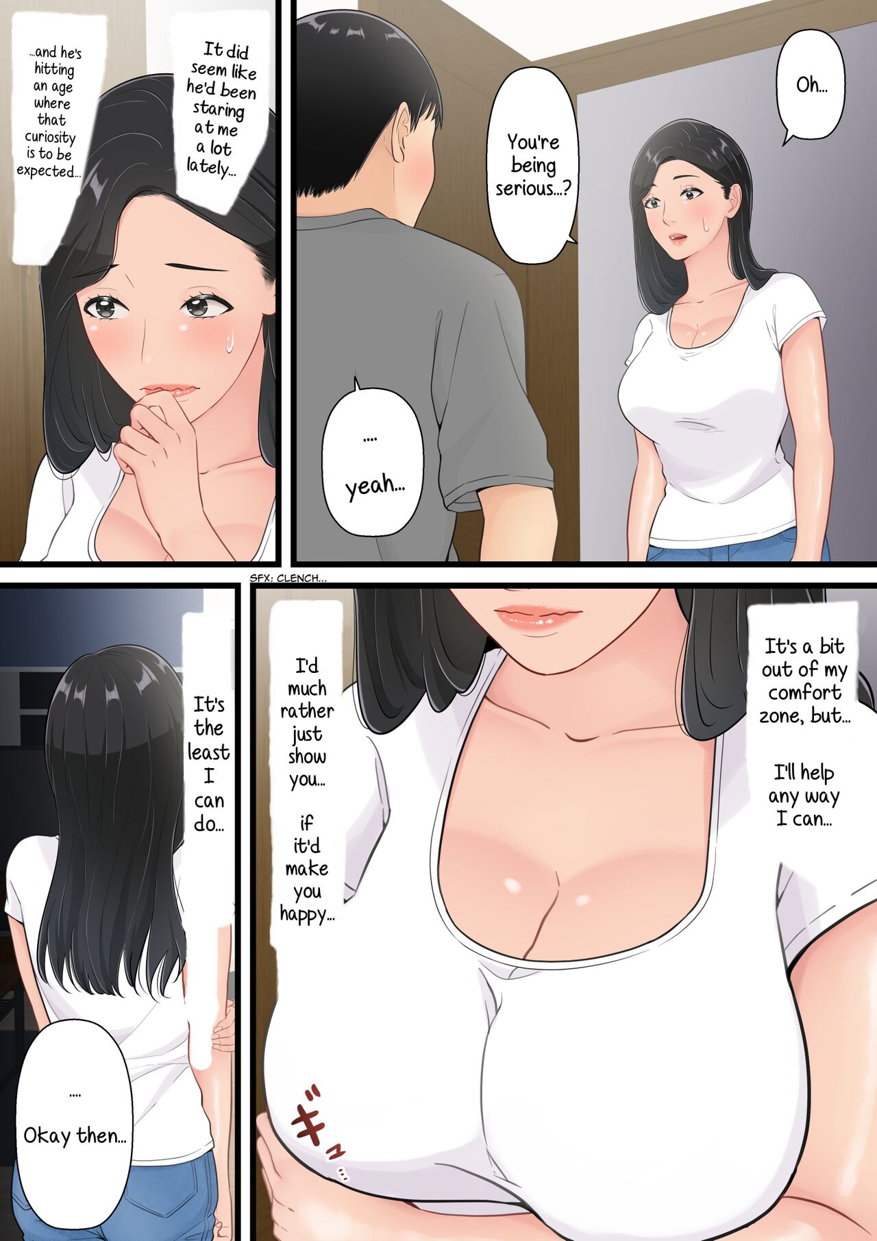 When a Good Mom Succumbs to Her Sons Cock