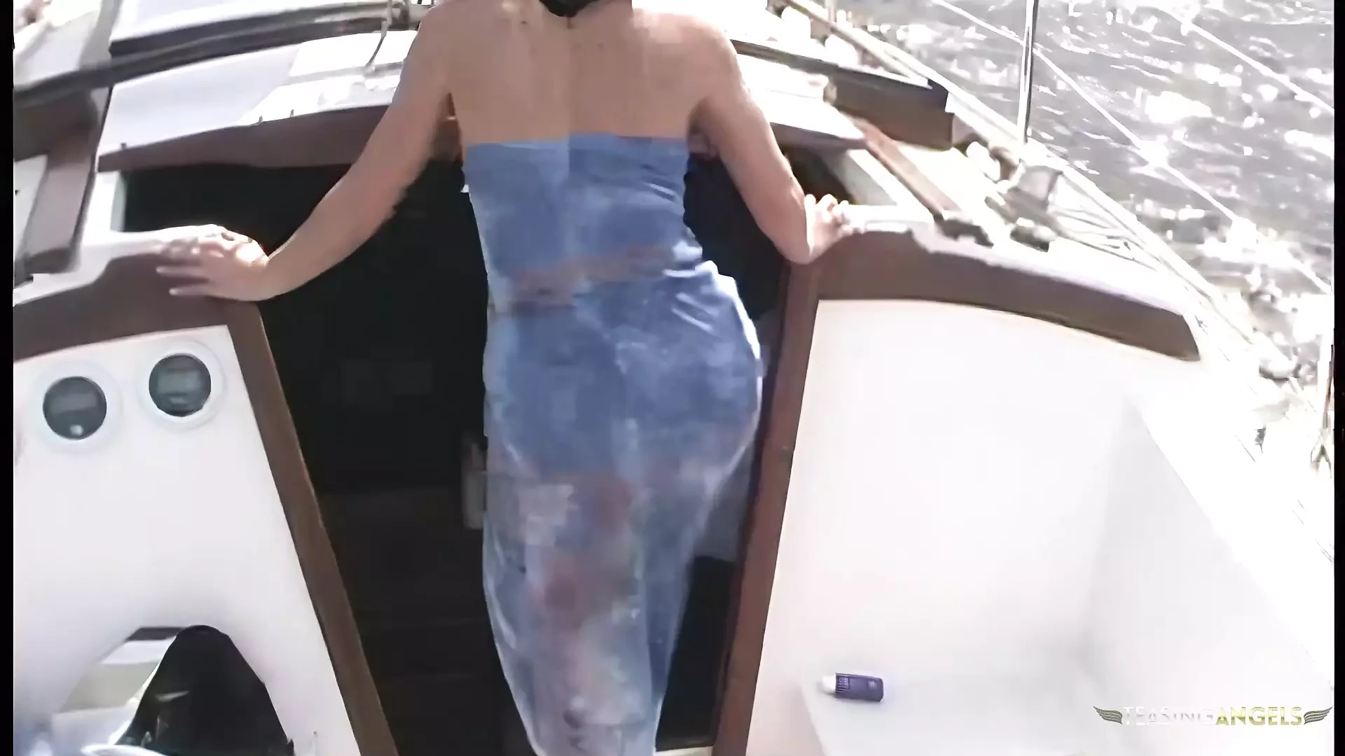 The Boat Ride with Charlotte and Julia Crow gets Steamy as They Start Craving DP