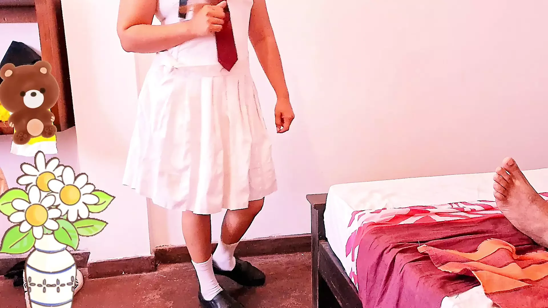 School Girl in Sri Lanka was Having Sex with Her Friends Brother