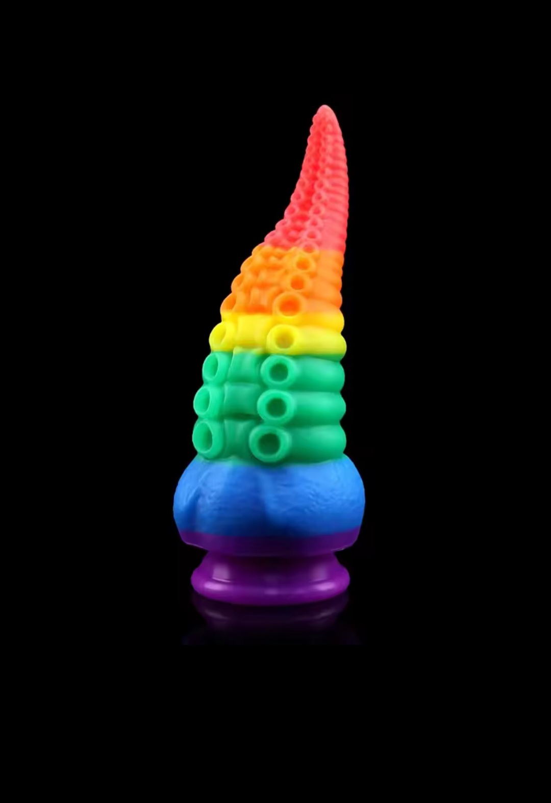 Octopus Dildo- Rainbow