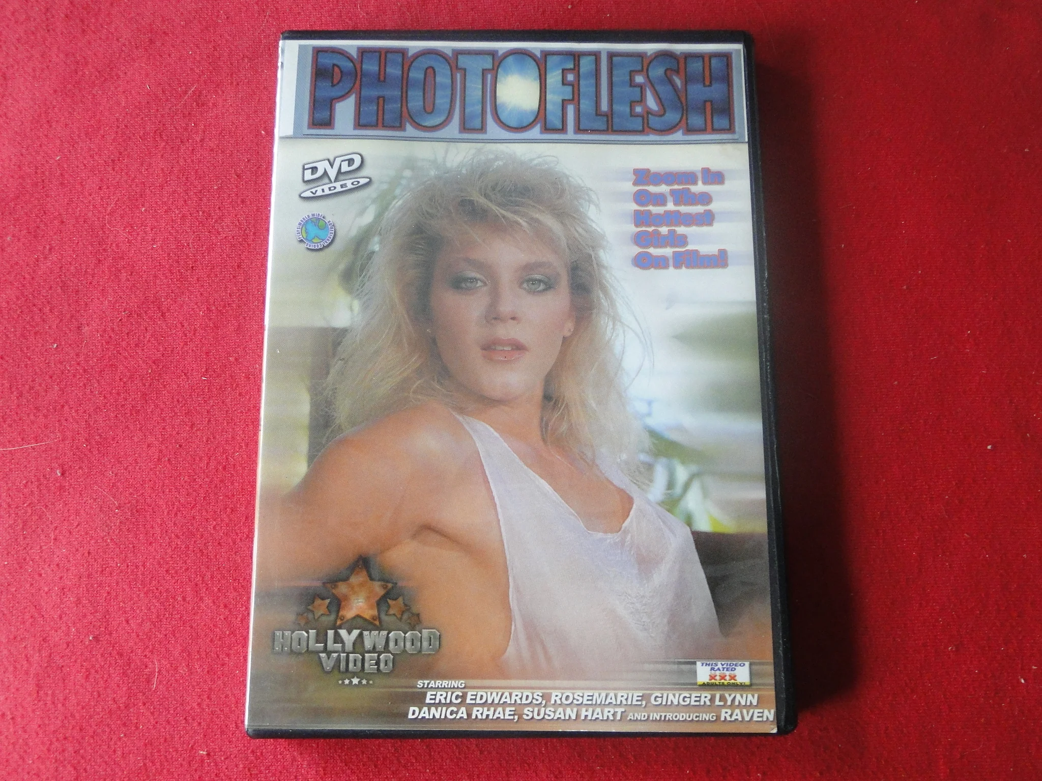 Vintage Adult Erotic Sexy Porn XXX DVD Movie Photo Flesh Ginger Lynn R