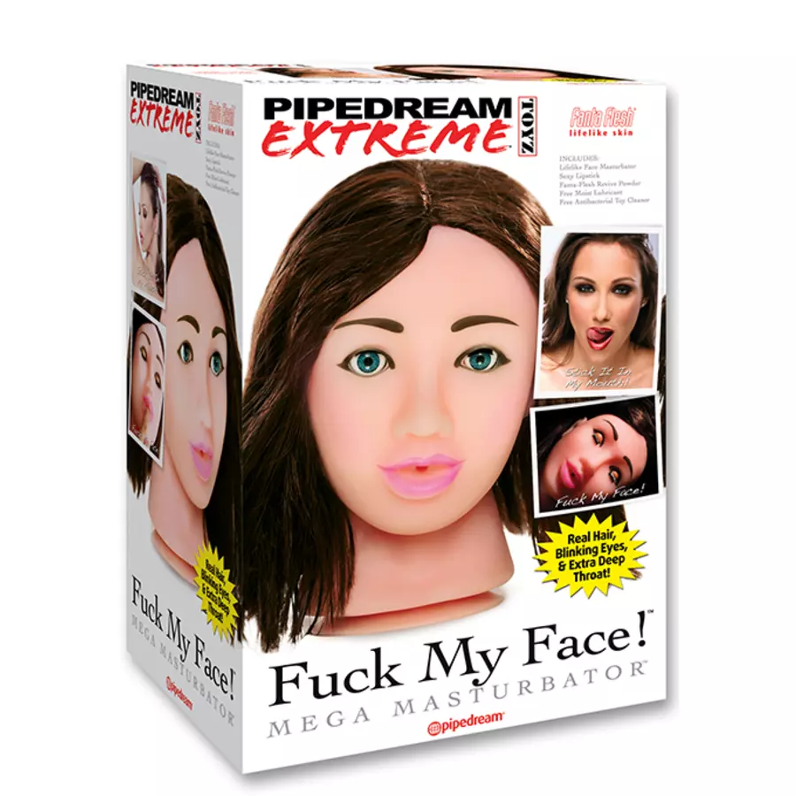 Fuck My Face Brunette Masturbator