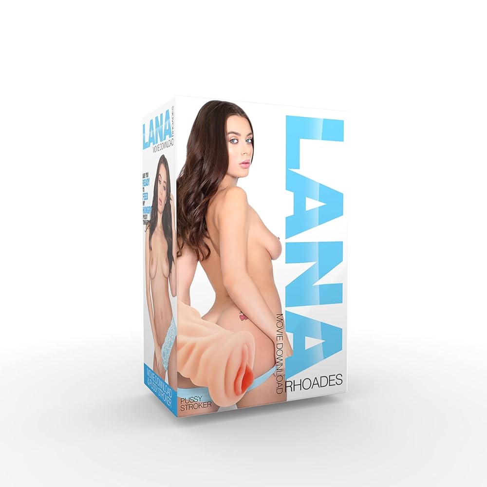 : Lana Rhoades Pussy Stroker-Pornstar Stroker Series-Masturbator Cup Realistic 3D Textured Tight Vagina-Pleasure Sex Toys Pocket Male Masturbation for Men-Stamina Training-Men : Health Household