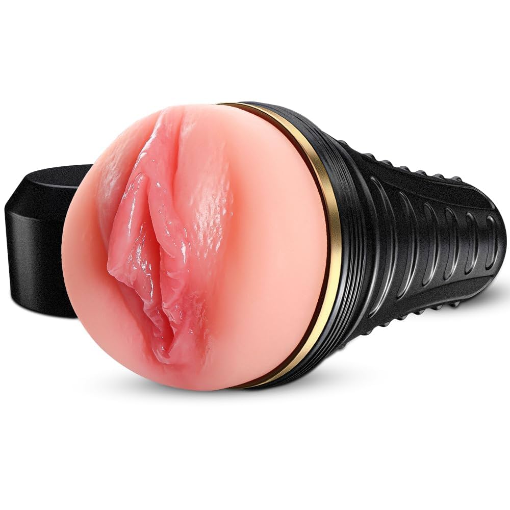 : Male MasturbatorKingdemer Realistic Pocket Pussy Vagina Textured with 7.5in Depth Lifelike Soft and Fleshy TexturePenis Training Masturbators Sex Toy for Men : Health Household