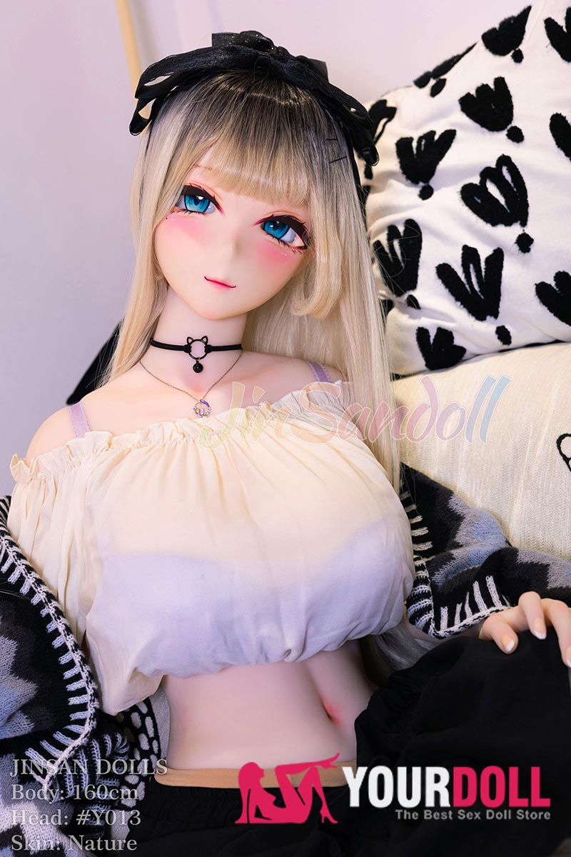 160cm 5ft3 Anime TPE Sex Doll with PVC Head Y013