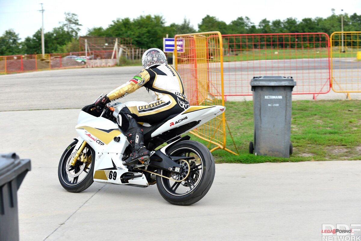 Standing Sex For Biker And Latina