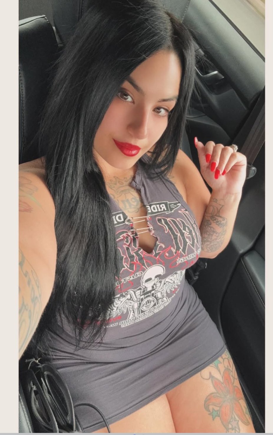 Latina Biker Girl