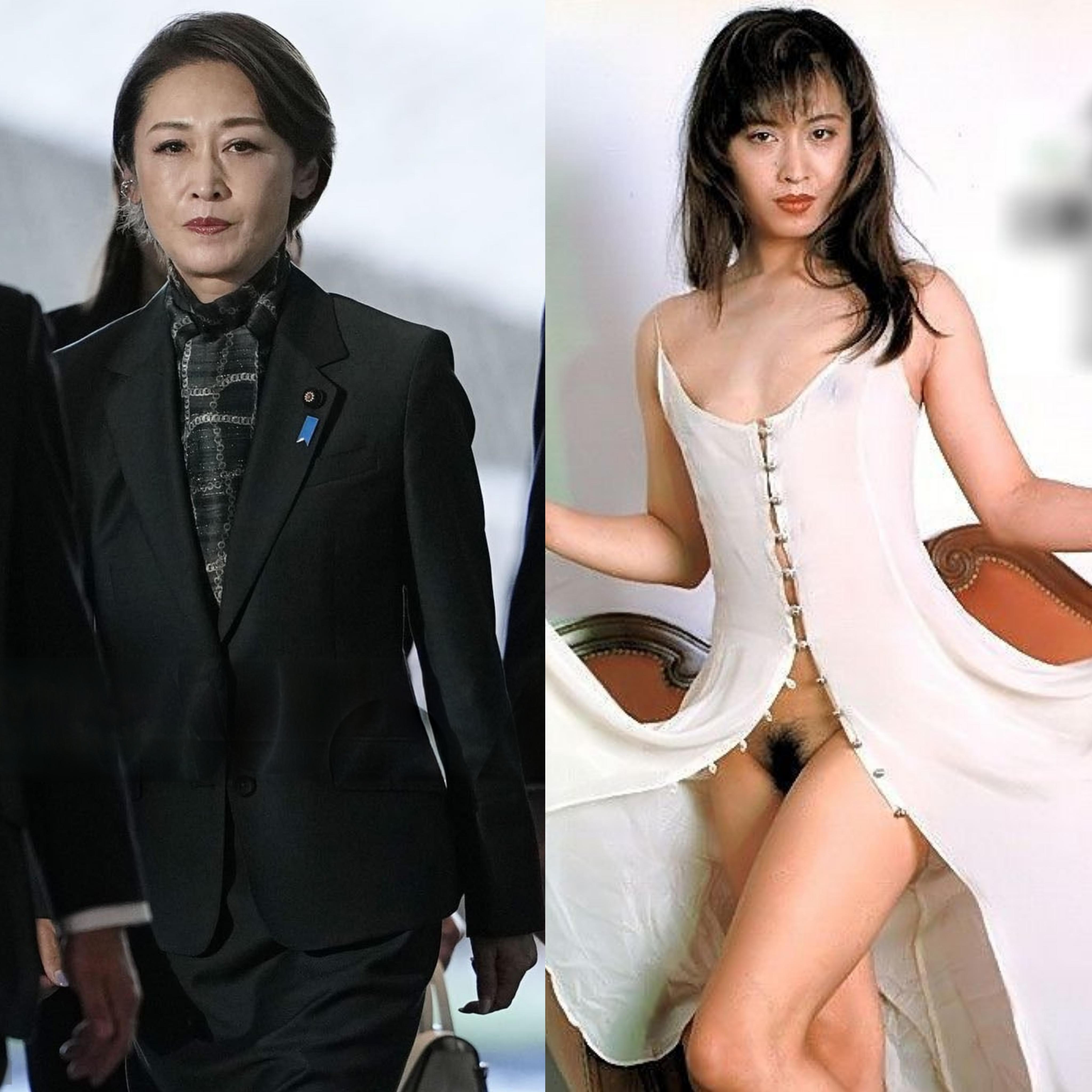 Japanese Senator musician racer nude model Junko Mihara