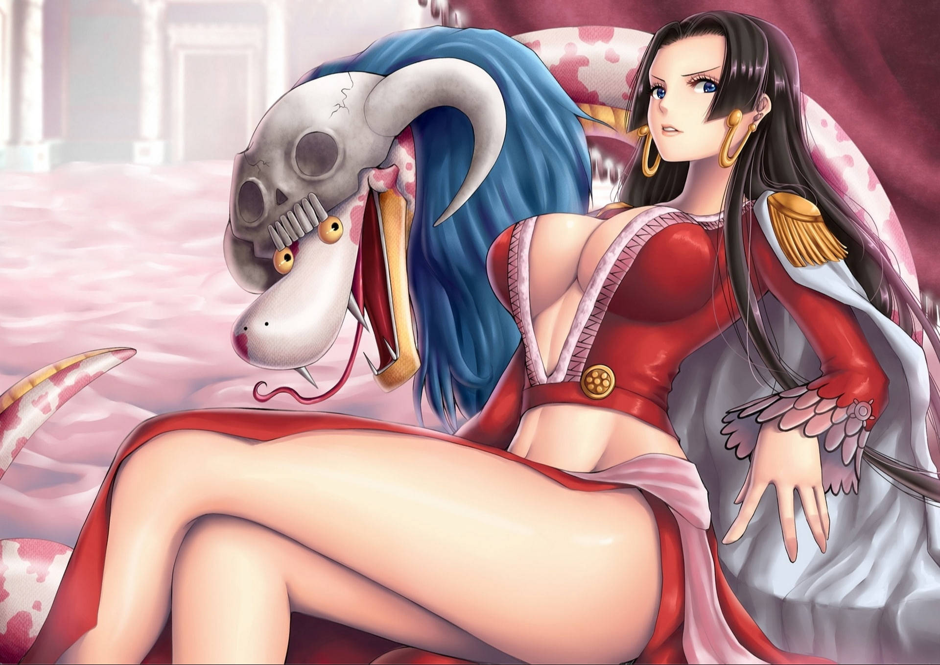 Download Sexy Anime Boa Hancock Wallpaper