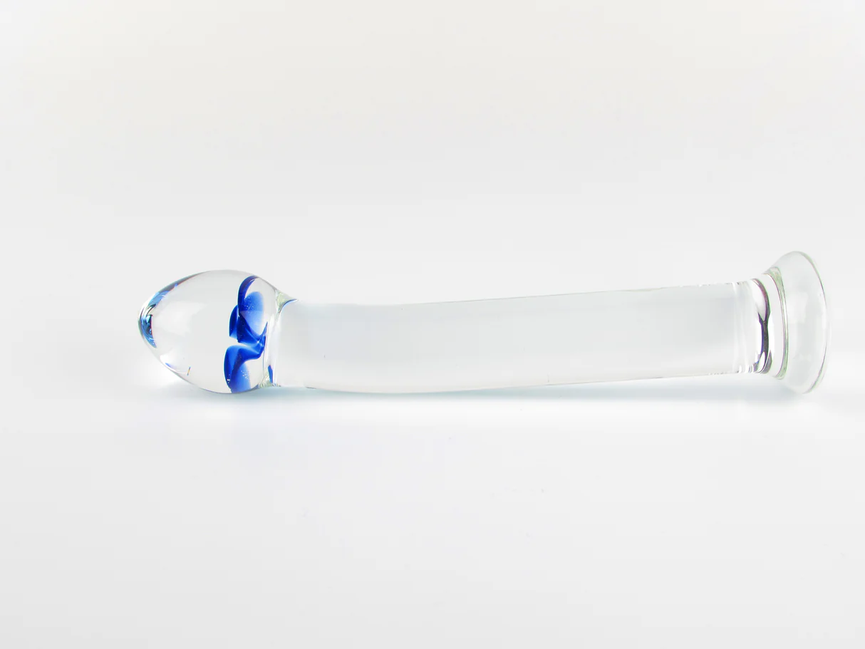 Morning Glory Glass Dildo