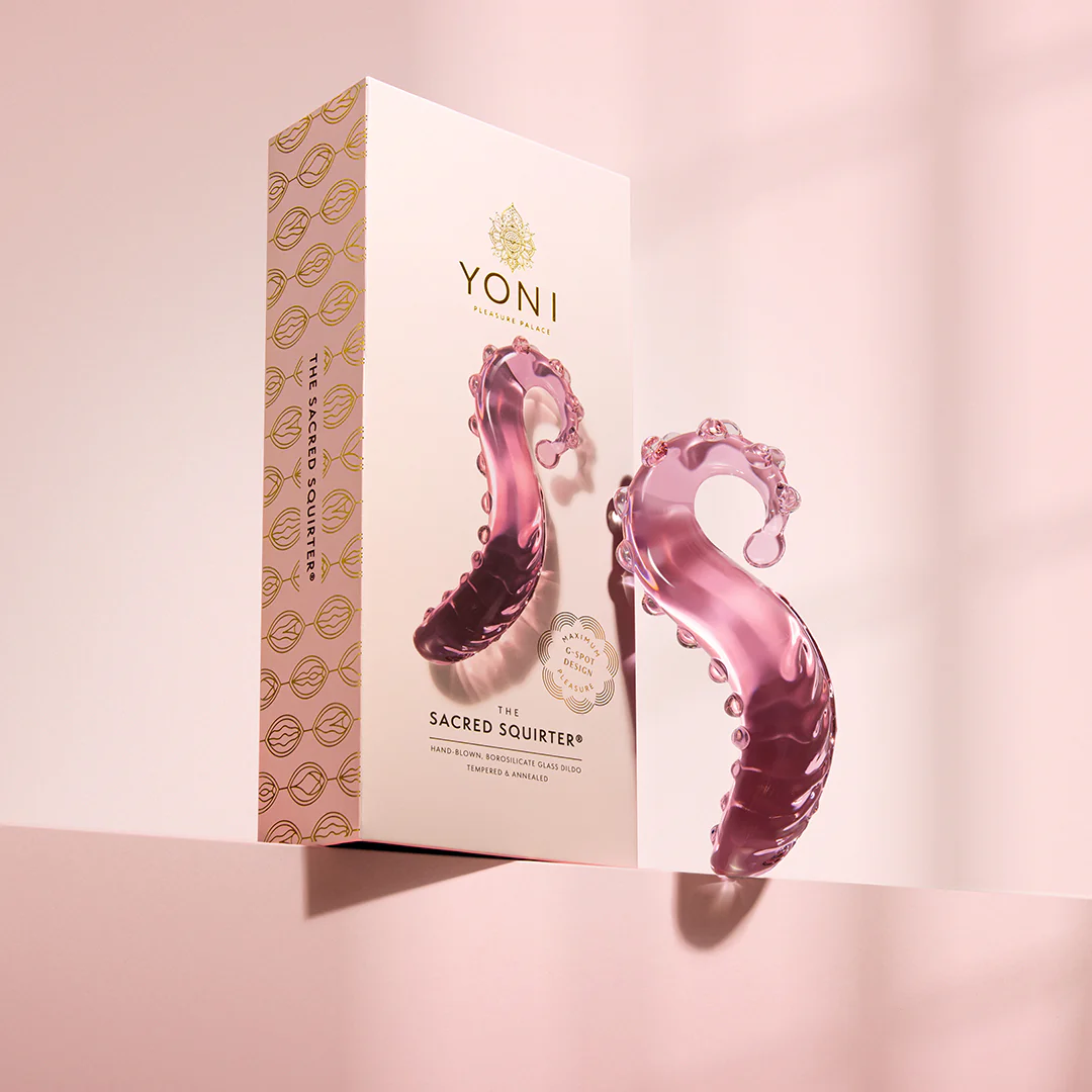 The Sacred Squirter Glass Dildo Pleasure Wand