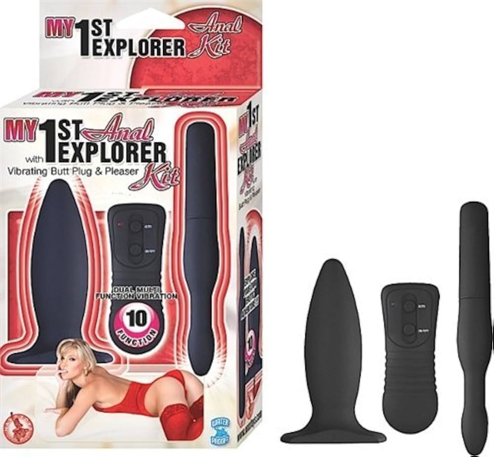 : My 1st Anal Explorer Kit Black : Health Household