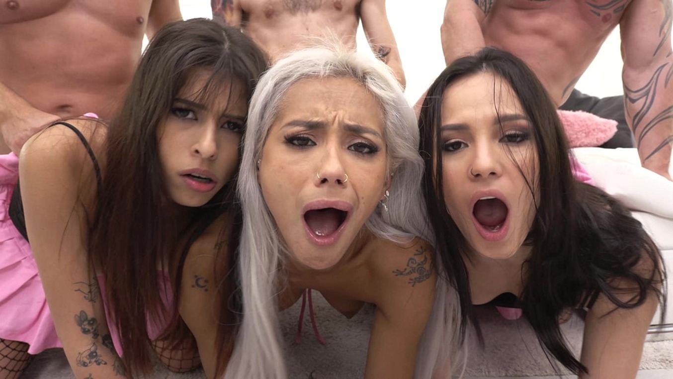Archangels 6on3 ANAL fisting DPDVPDAP
