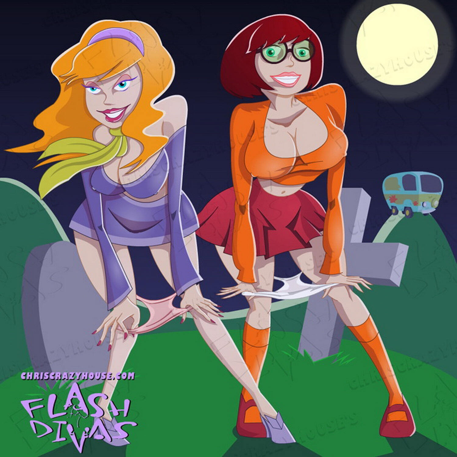 Daphne Blake and Velma Dinkley Panties Your Cartoon Porn